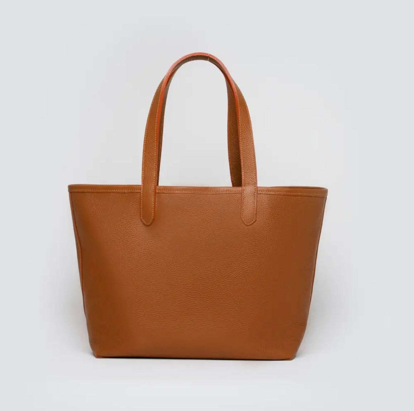 Kyle, Pebbled Leather Tote Bag