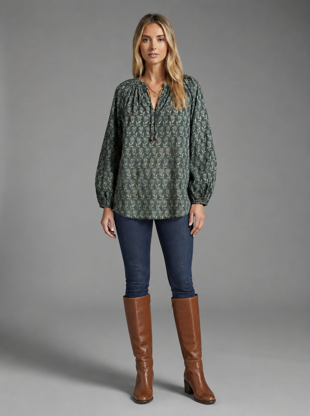 Twilight Bloom Blouse