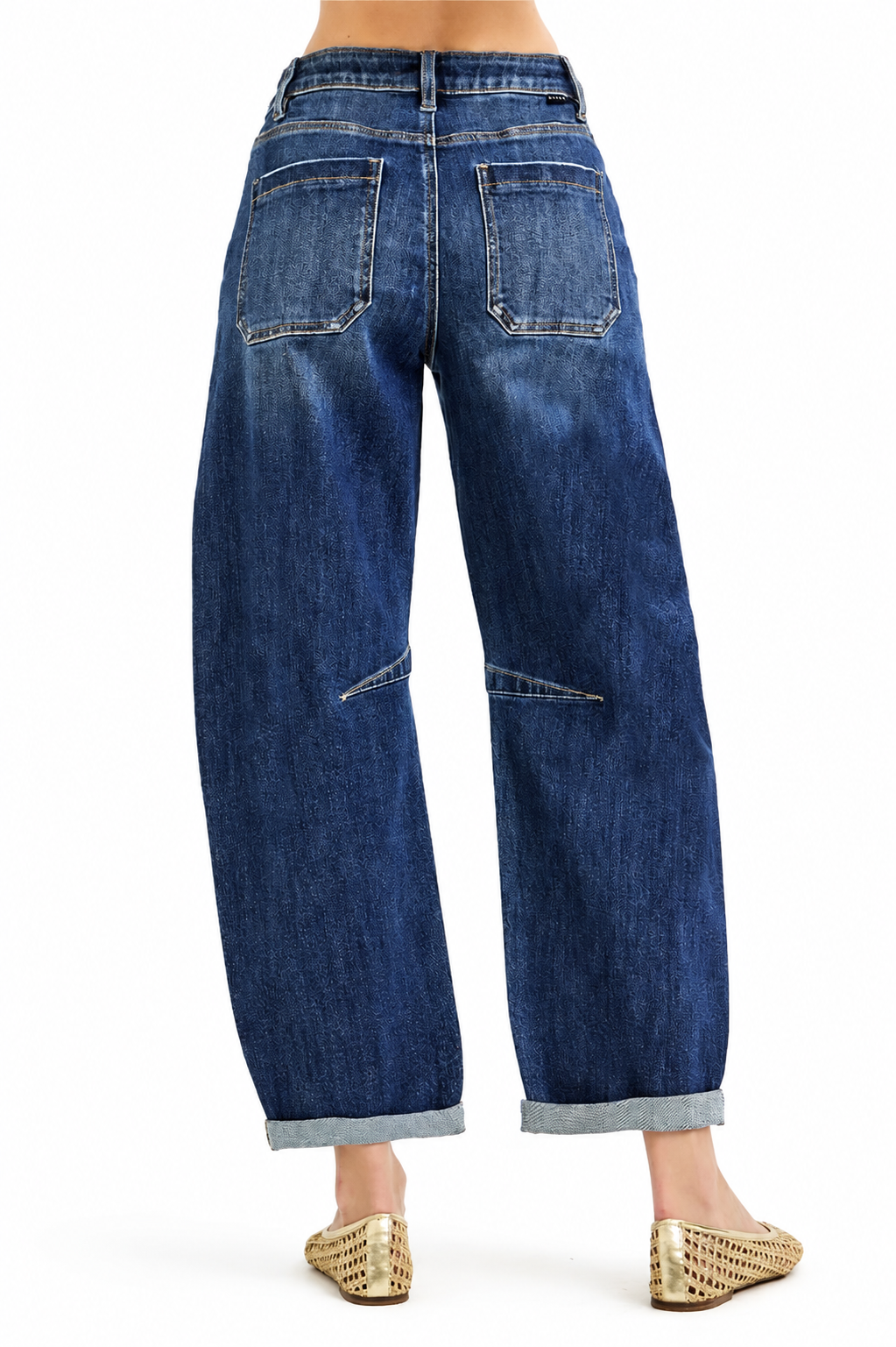 Heather - Dark Barrel Jean By Risen