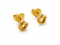 Small Knot Stud Earring