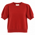 Sabine Pinot Noir Cashmere Sweater by Rose & Crown
