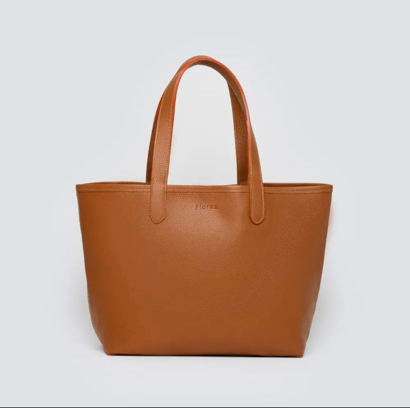 Kyle, Pebbled Leather Tote Bag