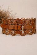 Draco Leather Sash Belt