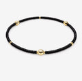Game Day Black & Gold Filled Bracelet