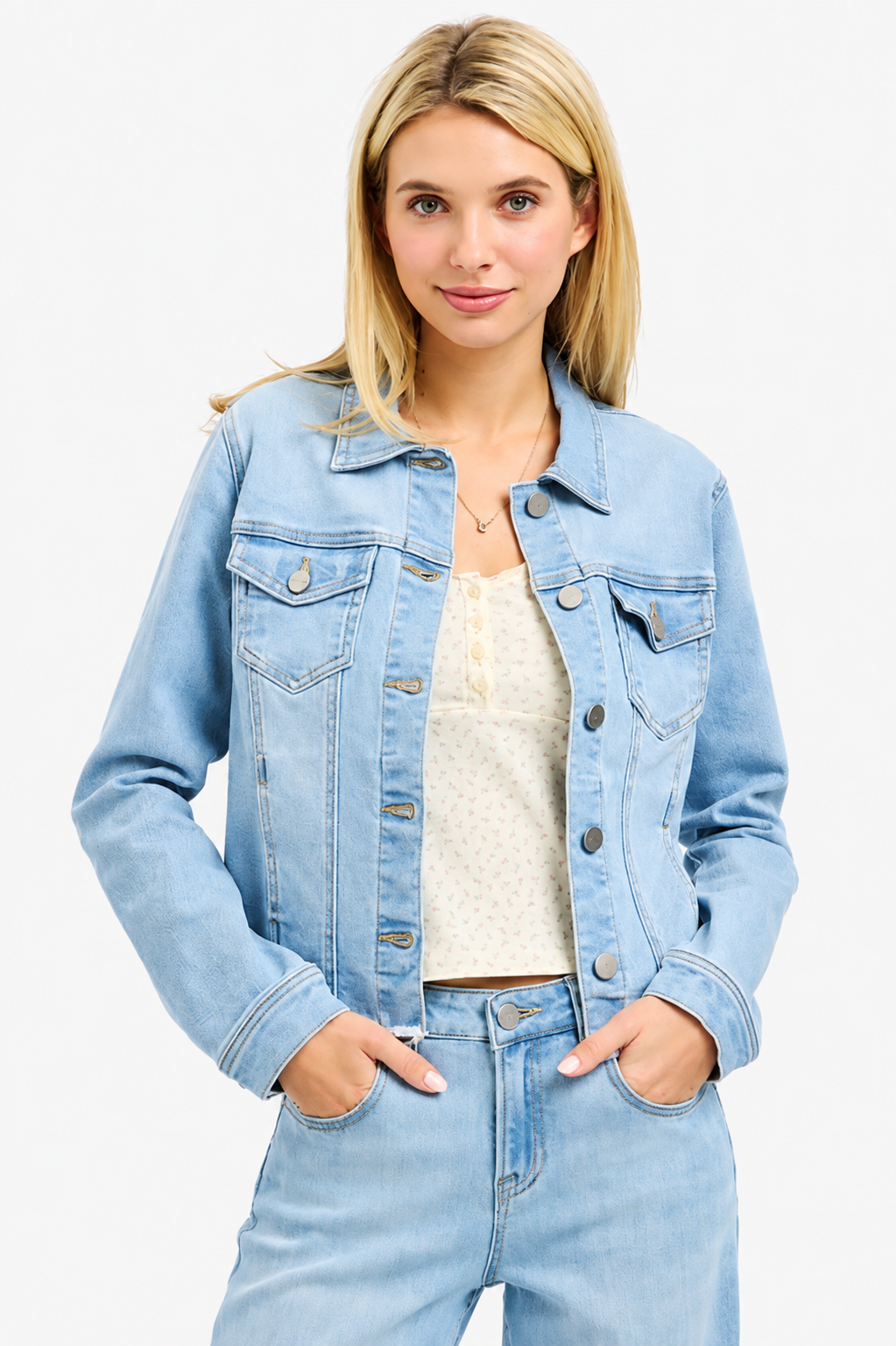 Fray Denim Jacket