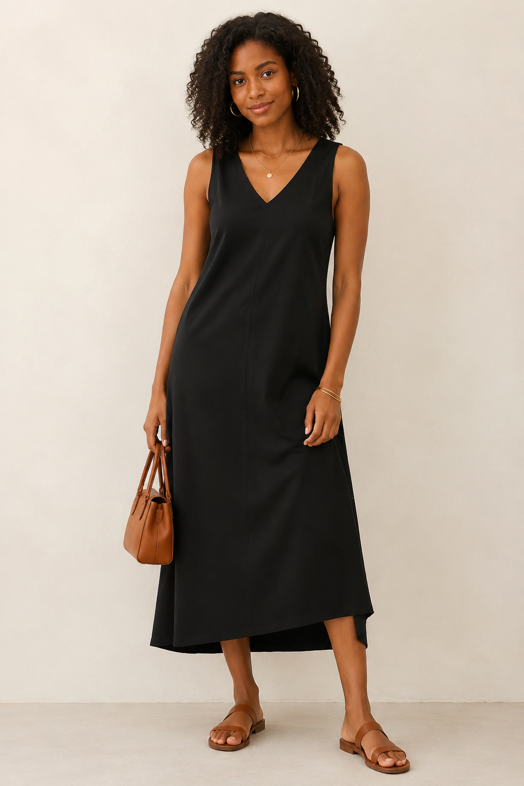 Lauren V-Neck Dress