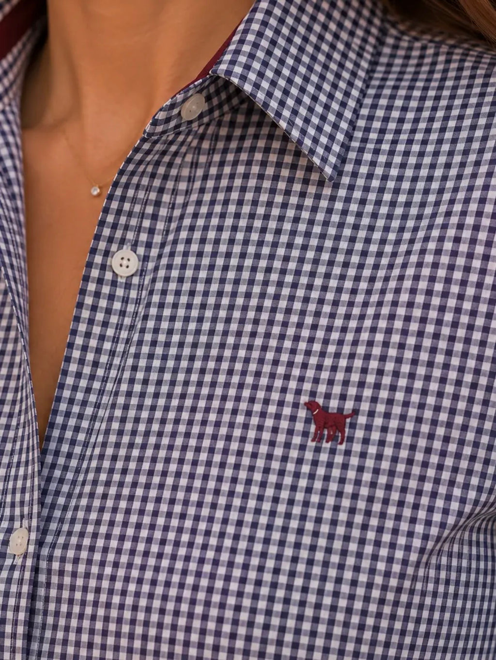 Icon Gingham Button Up