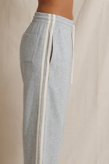 Claud Pureform Cropped Pant with stripes.