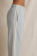 Claud Pureform Cropped Pant with stripes.