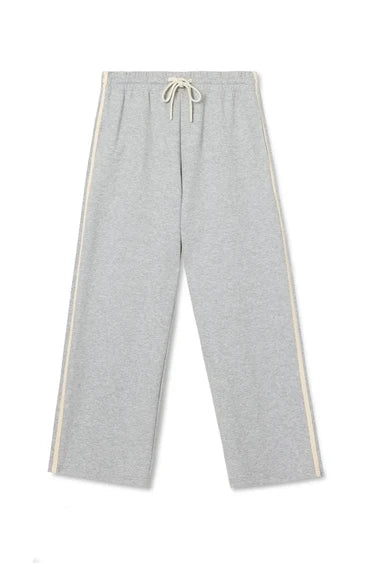 Claud Pureform Cropped Pant with stripes.