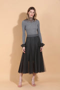 Charlotte - Tulle Skirt with Merino Wool Lining by Jessie Liu