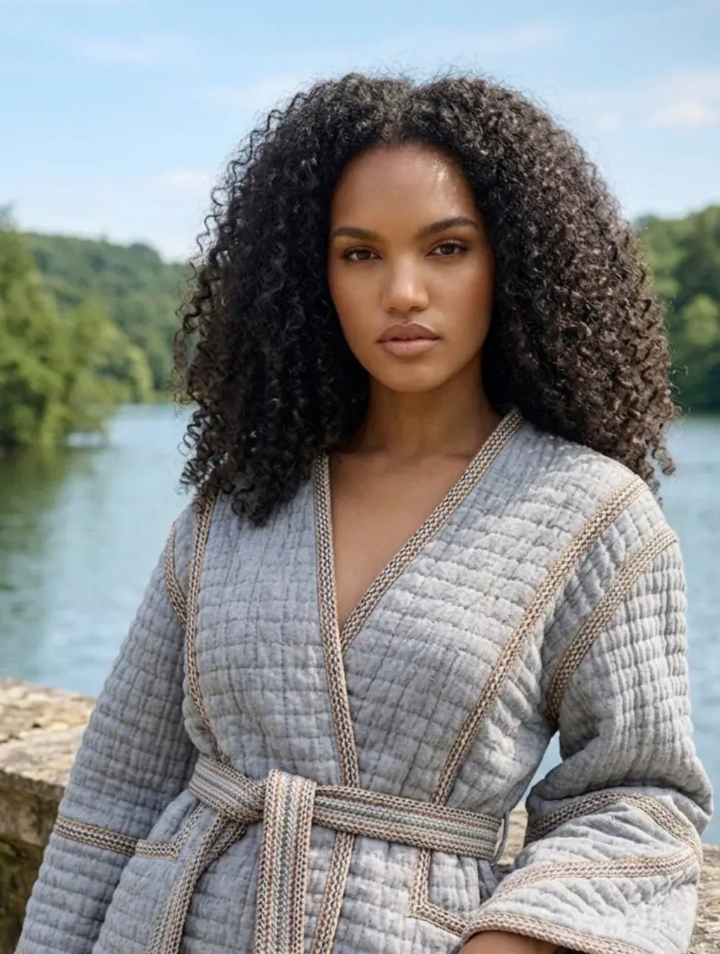 Valerie Cotton Wrap Jacket