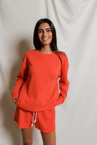 Tyler Sweatshirt, Clementine