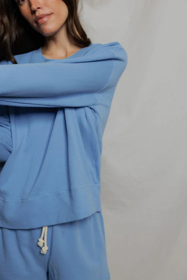 Tyler Sweatshirt, Pacific Blue