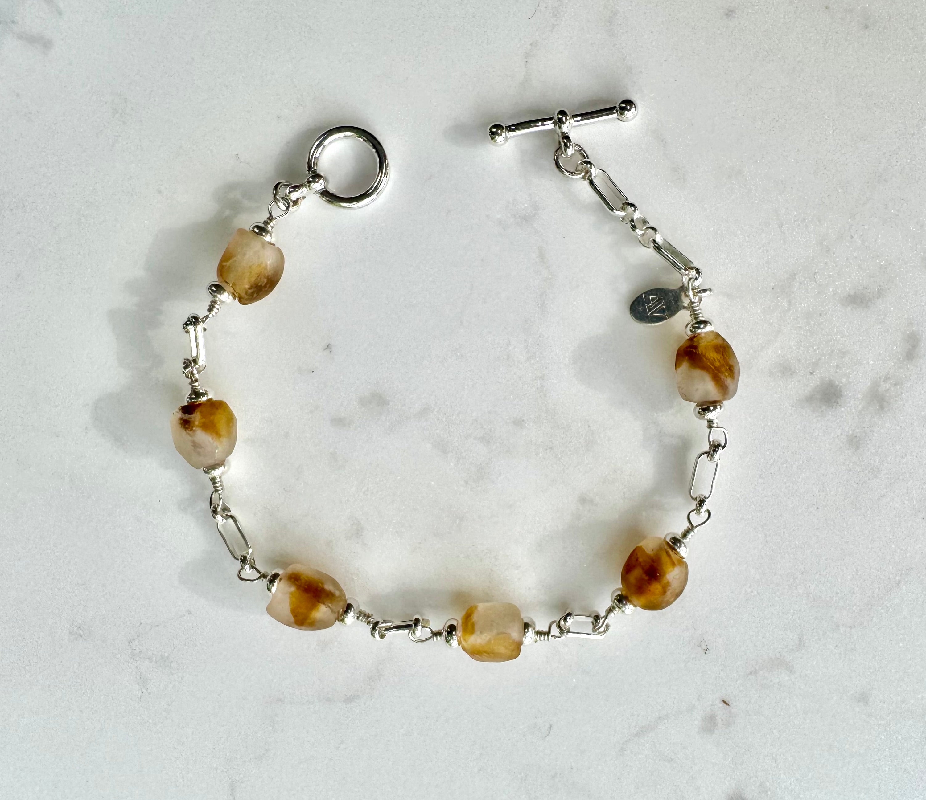 Sun Catcher Single Strand Bracelet