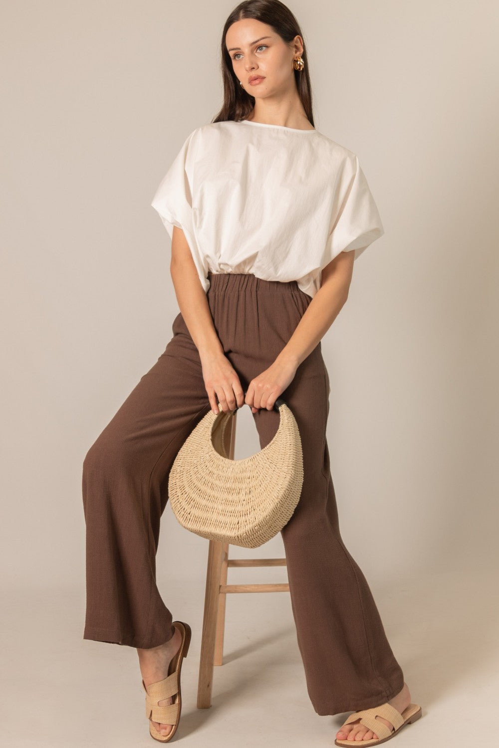 Breezy Poplin Top