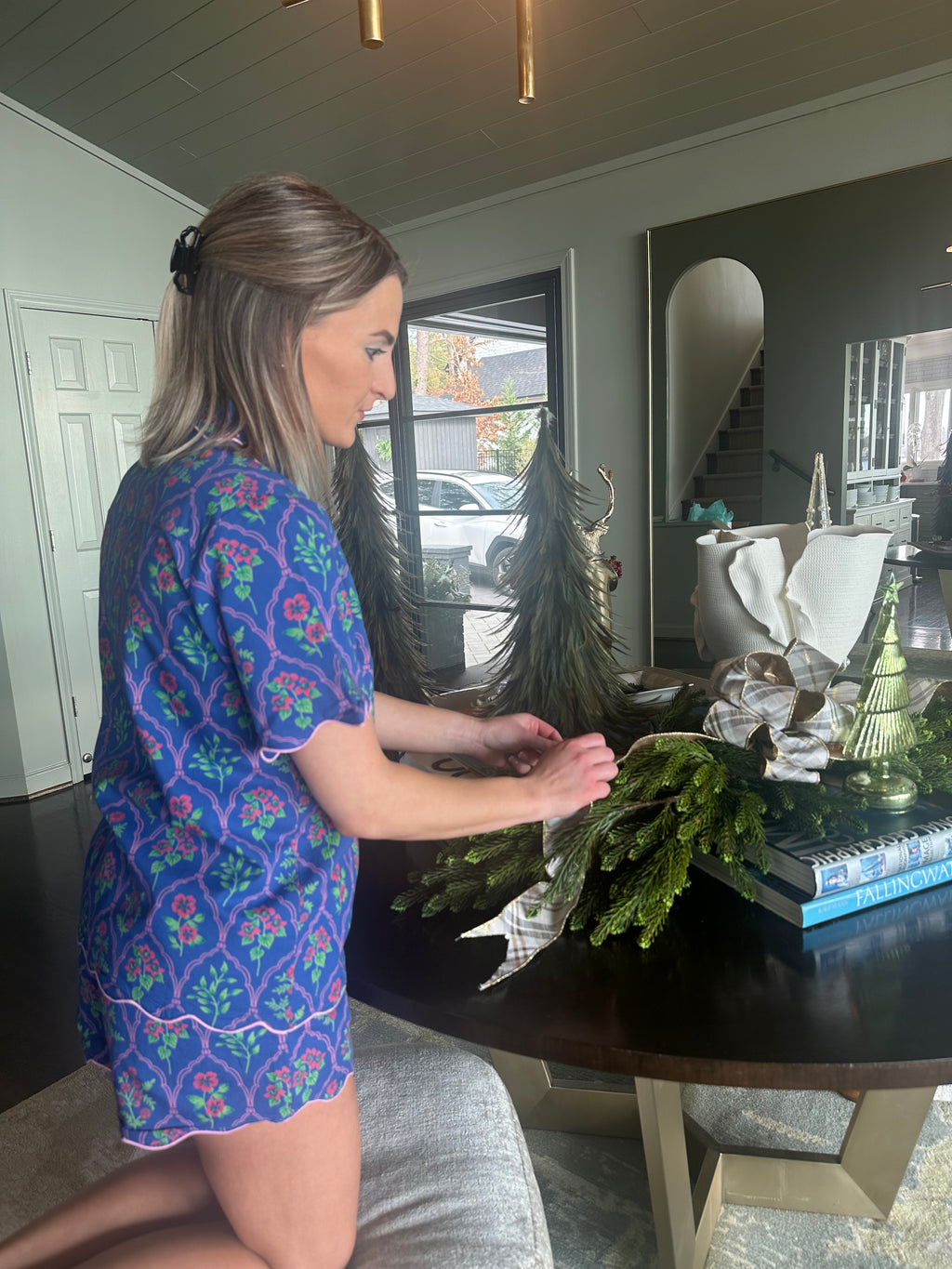 Midnight Short Sleeve Pajamas