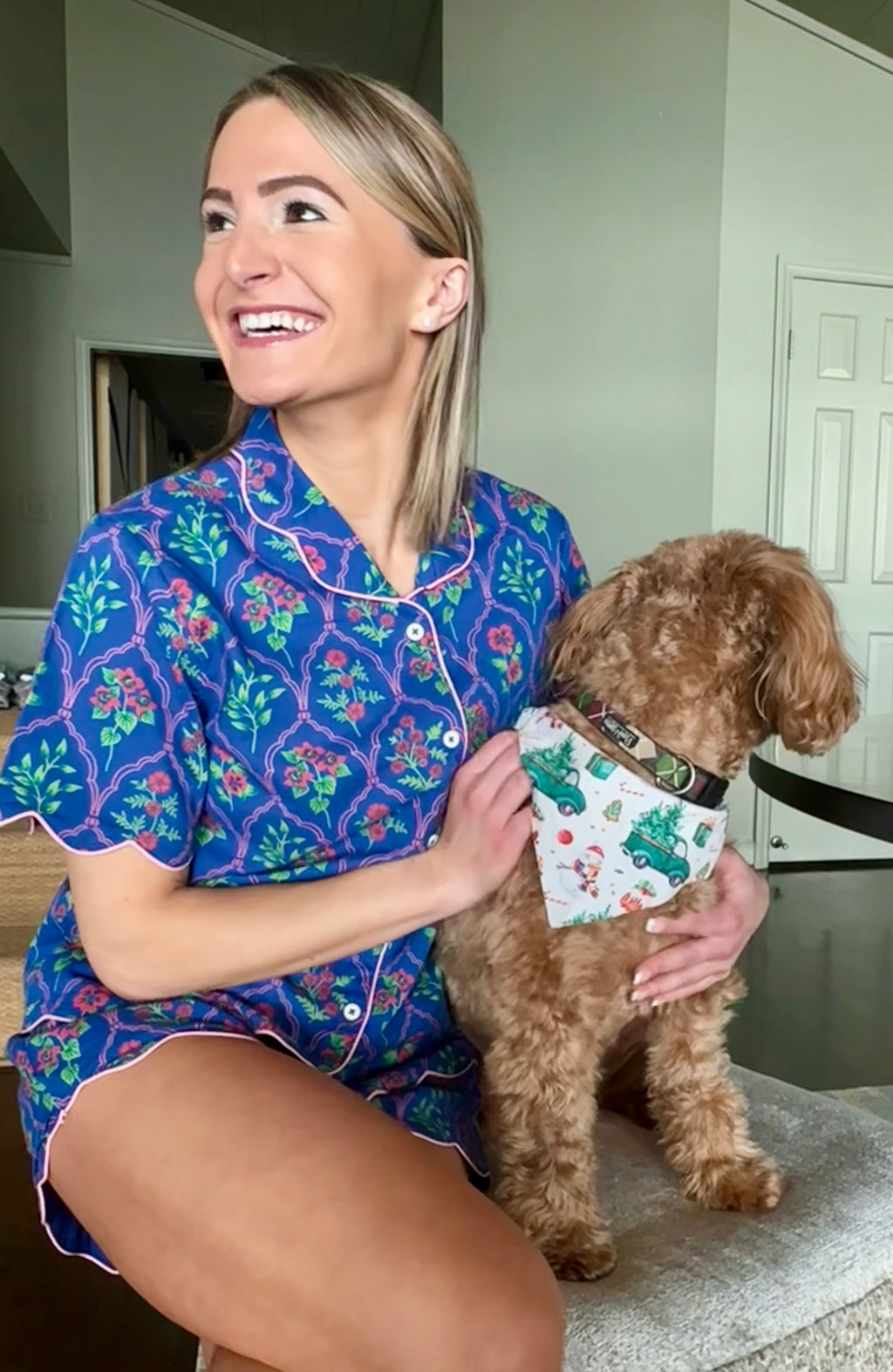 Midnight Short Sleeve Pajamas