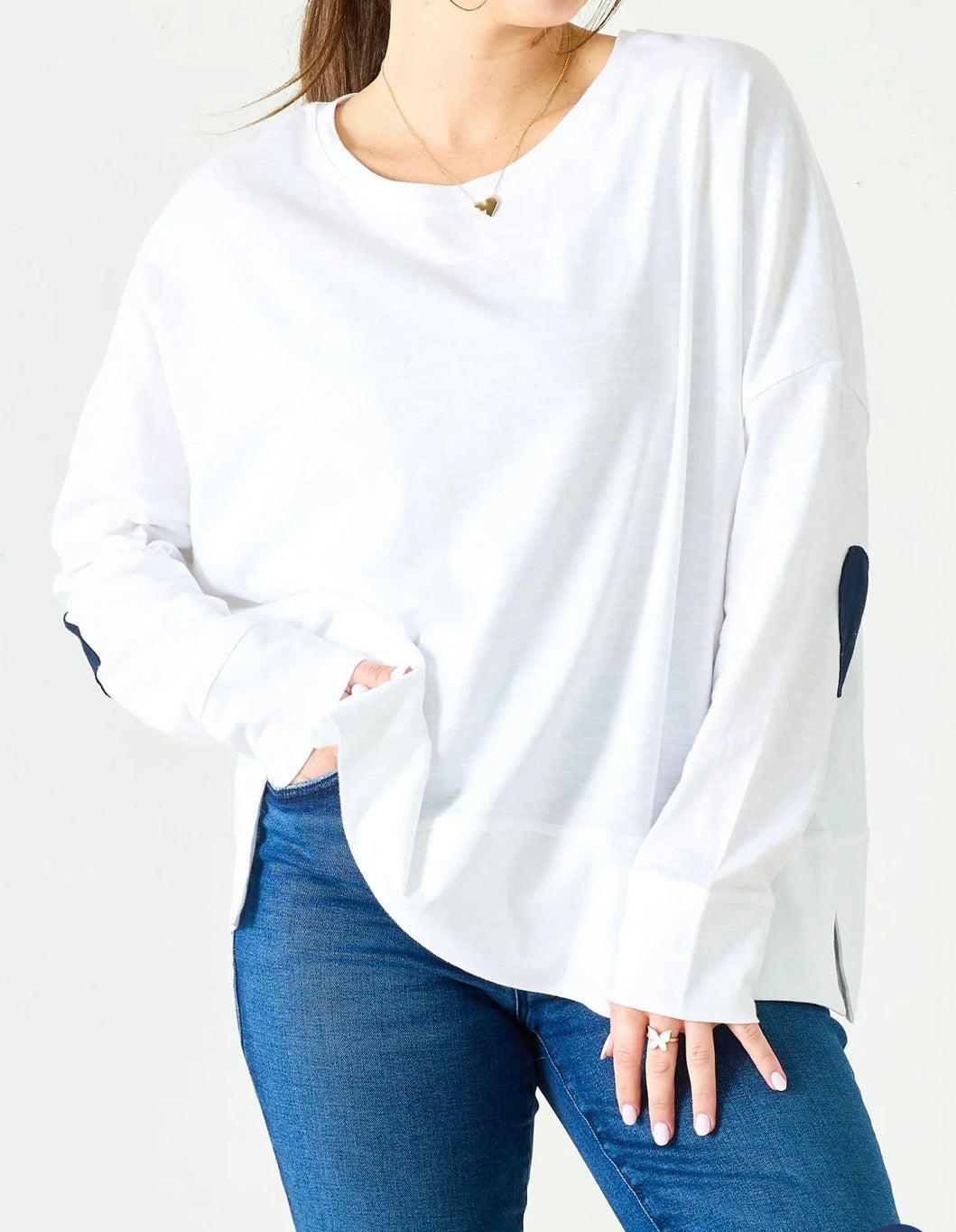 Amour Slub Tee White