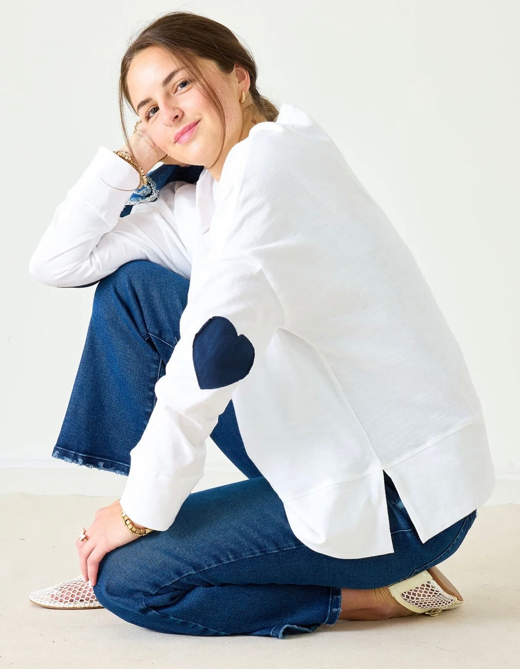 Amour Slub Tee White