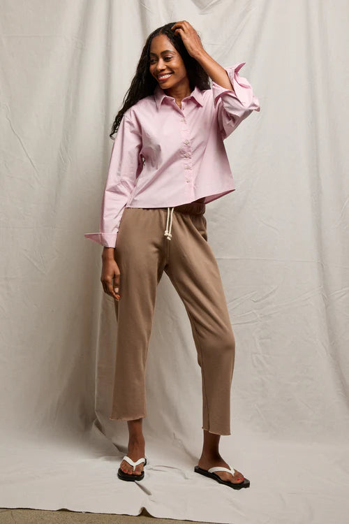 Jamaica, Beach Fleece Pant in Mocha