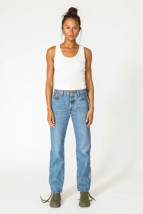 Debbie Tank Top in White