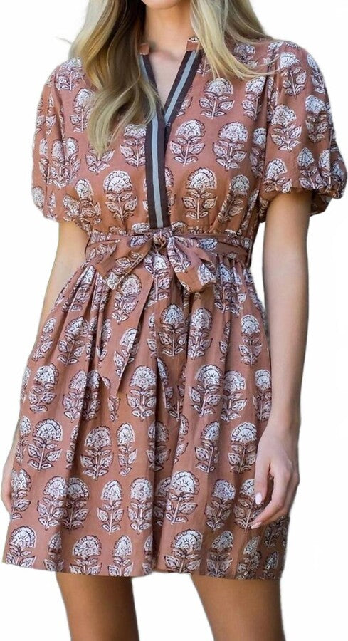 Sandra, Dress in Taupe