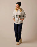 Zoe Twill Pant - Dark sapphire