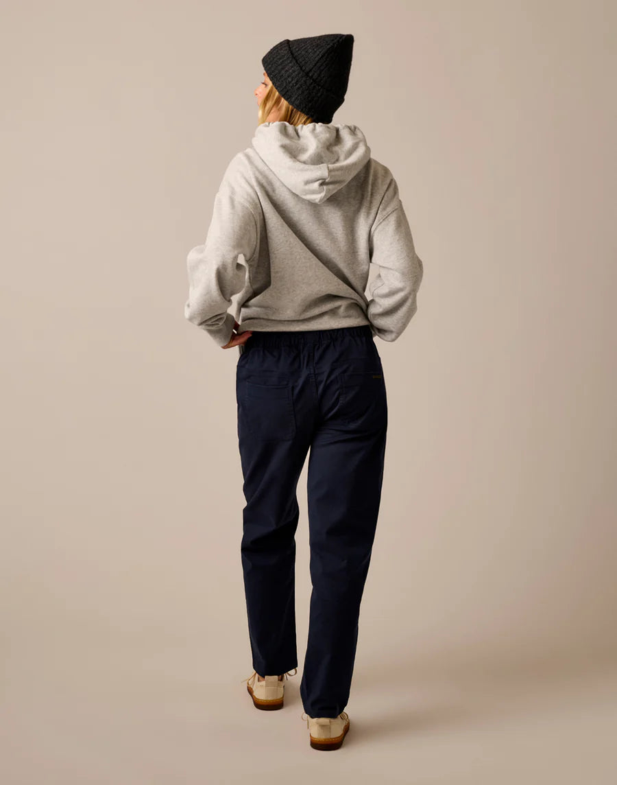 Zoe Twill Pant - Dark sapphire