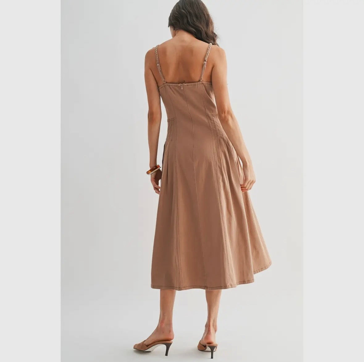 Sienna Denim Midi Dress