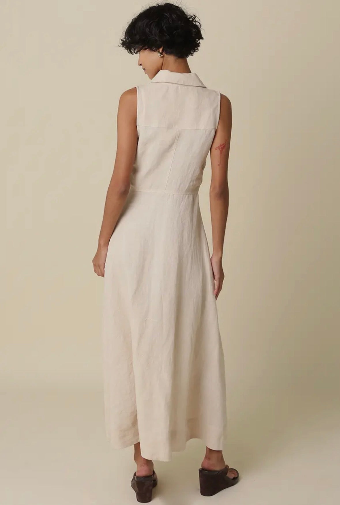 Aimme Linen Maxi Dress