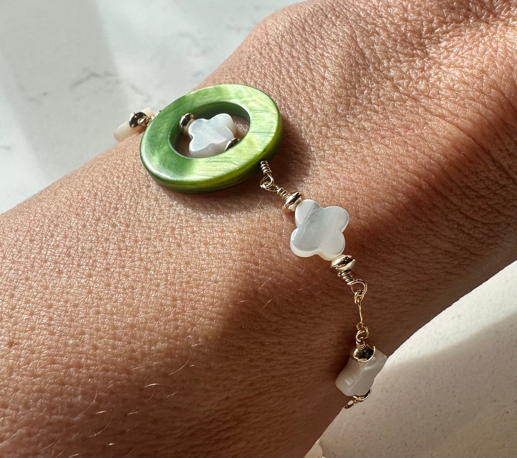 Verdant Clover Bracelet