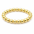 Gold Filled 4mm Waterproof Stretch Ring