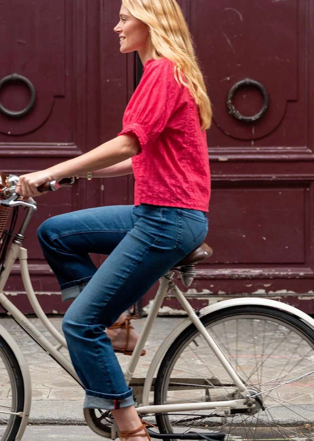 Sweet Clementine V-Neck Top