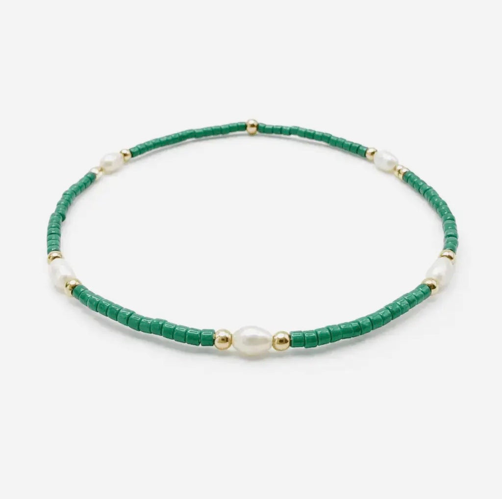 Game Day Bracelet in Red or Green