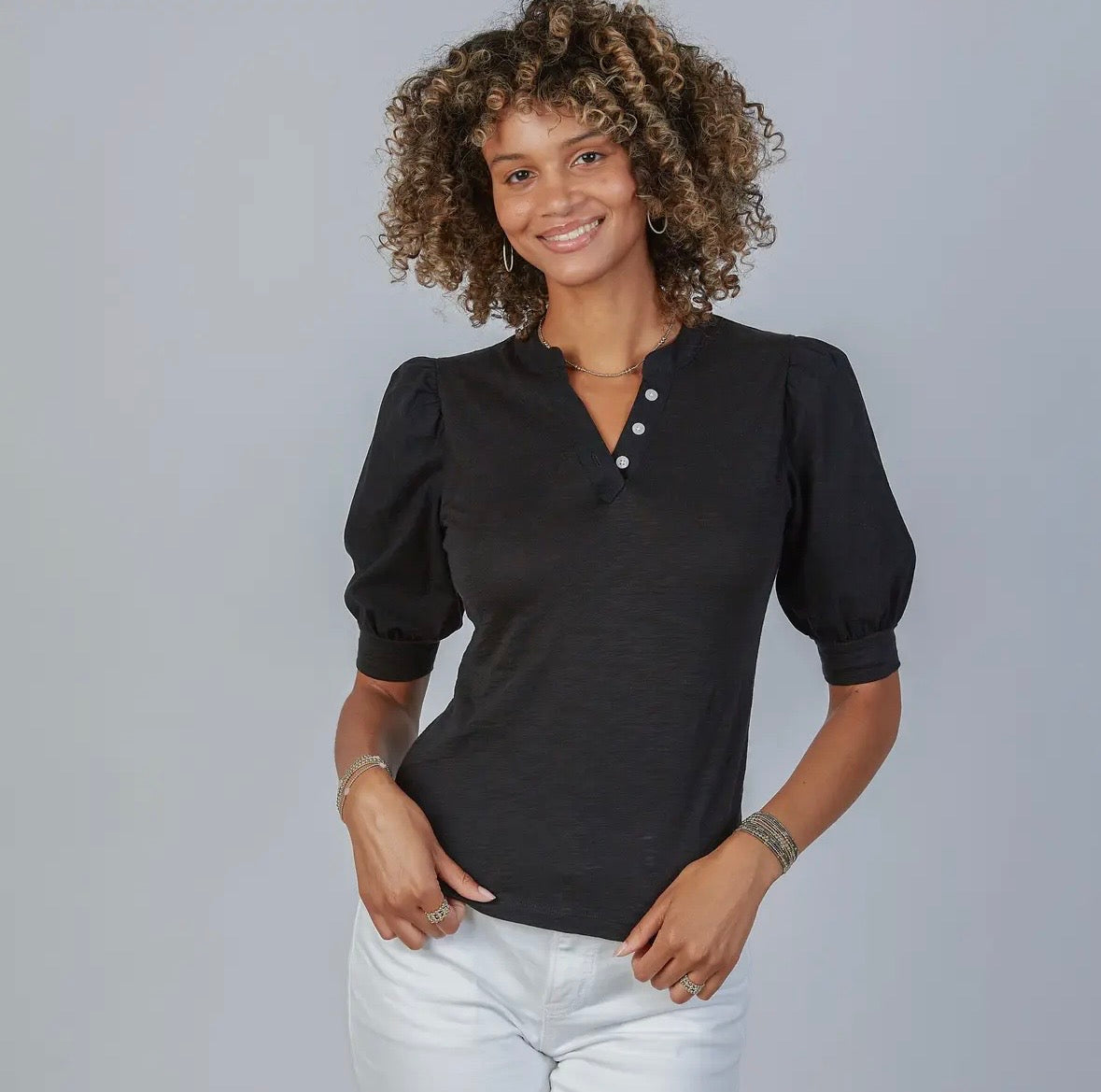 Kate Top in Black or White