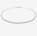 Sterling Silver 17' Royal Necklace