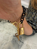 Rolo Lock Bracelet by Philip Allen Hefner Design