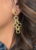 Bow Link Quad Earrings by Philip Allen Hefner Design