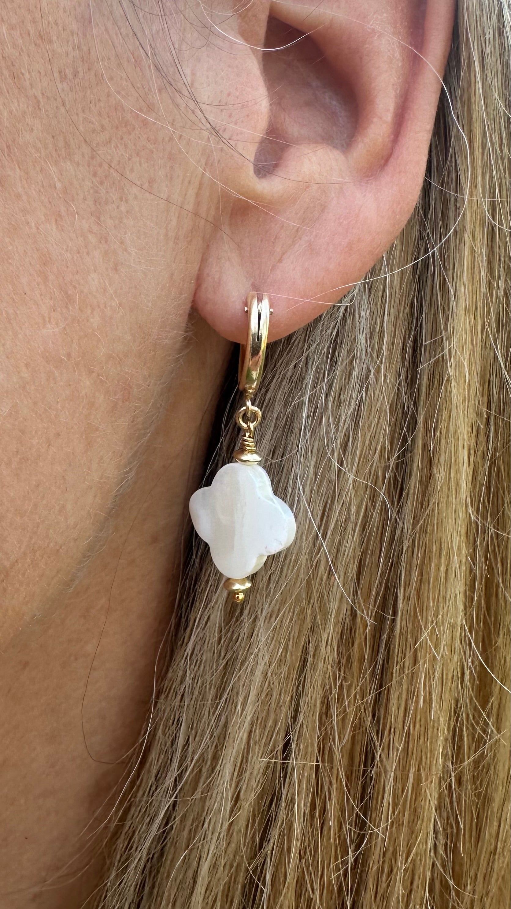 Coastal Clover Earrings