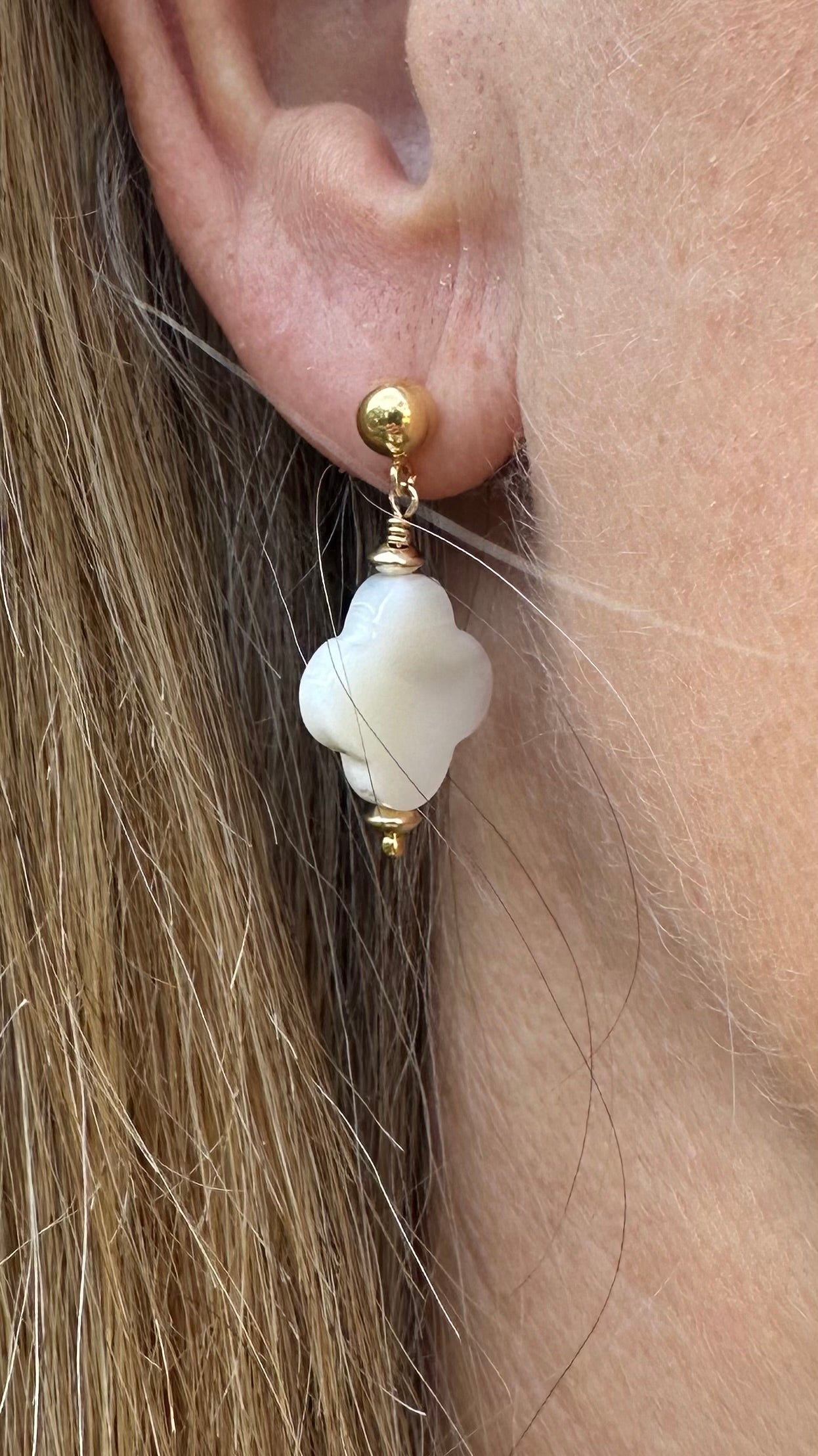 Coastal Clover Earrings