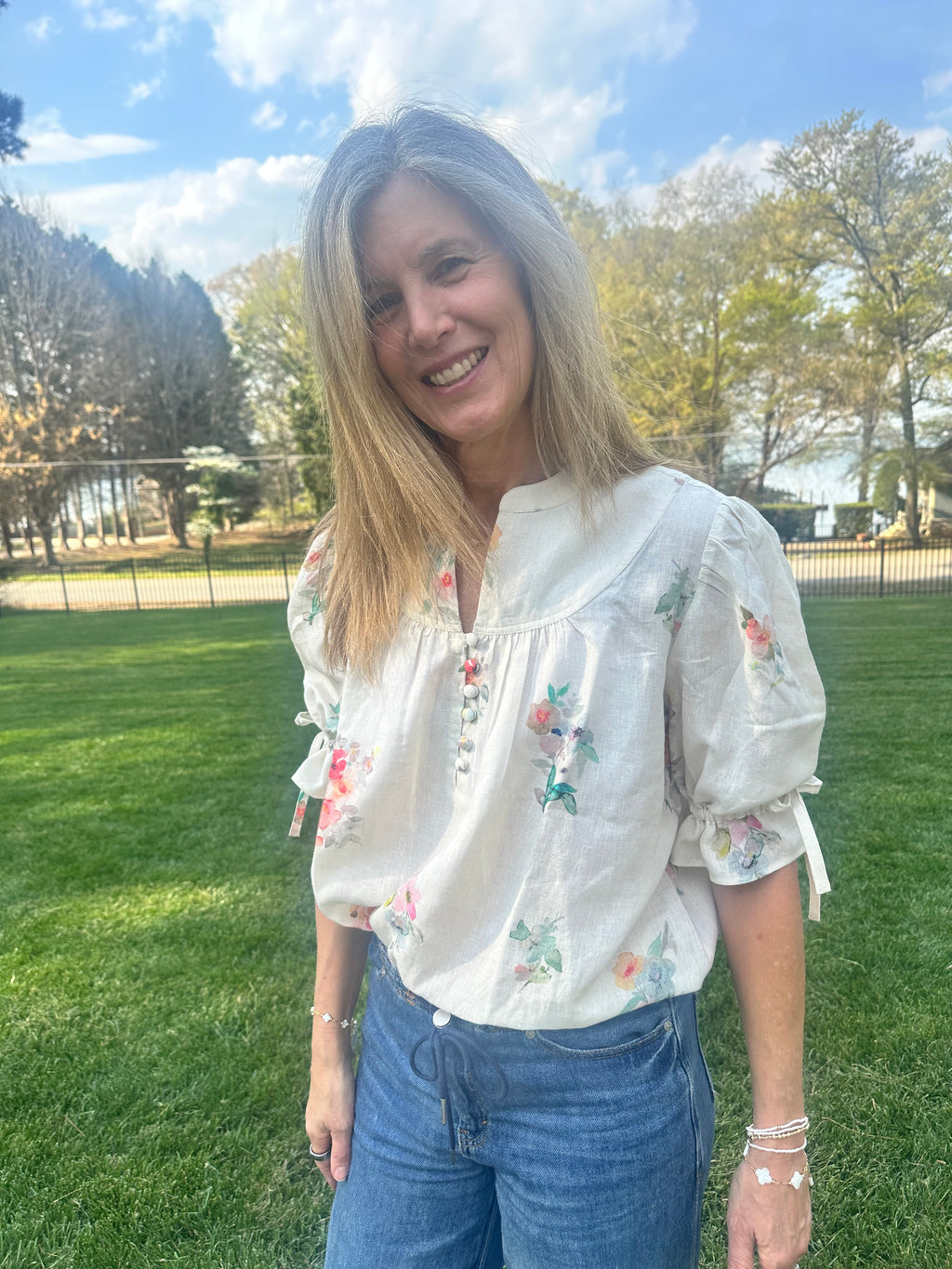 Hesper Hue Helix Blouse