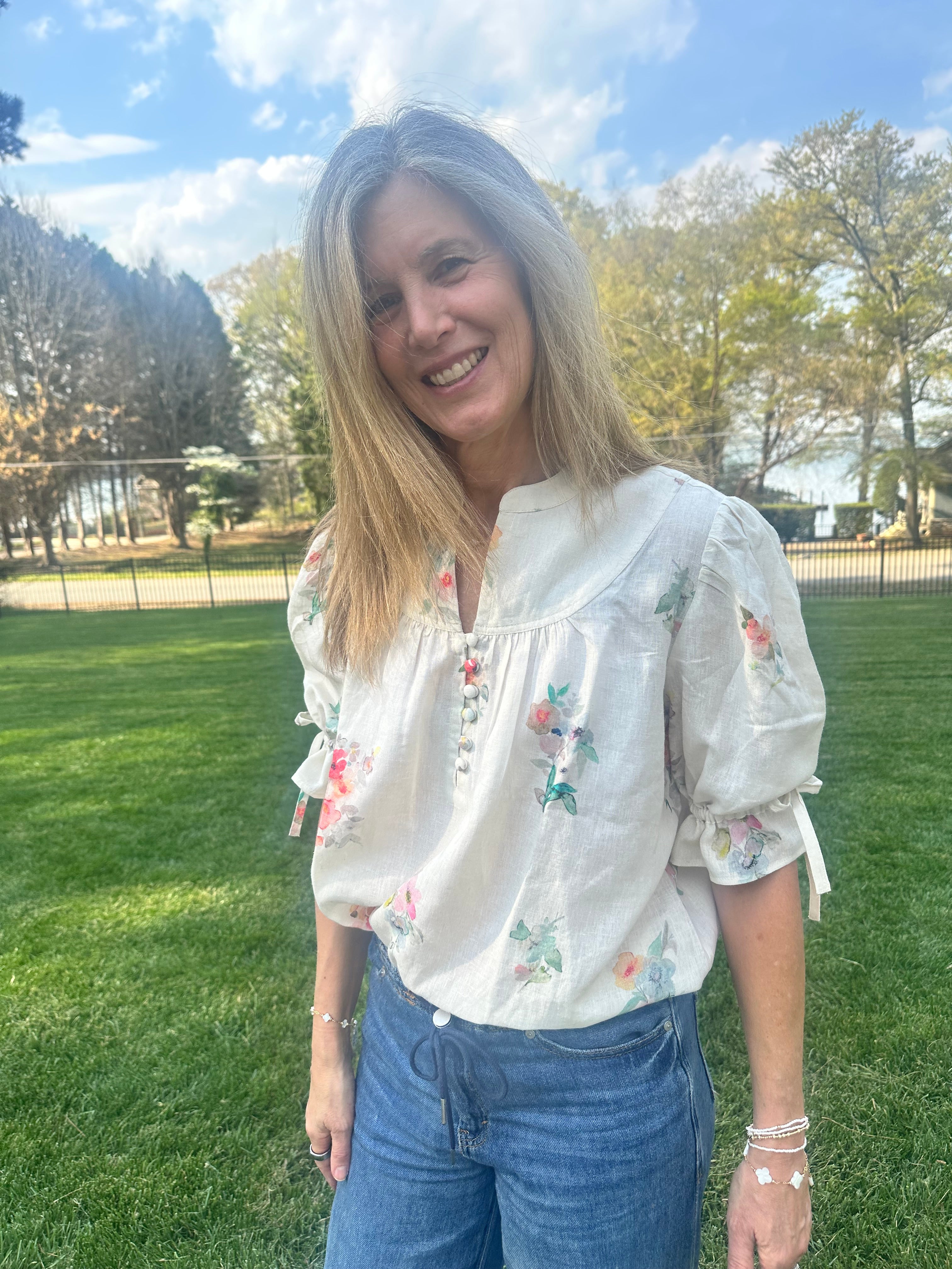 Hesper Hue Helix Blouse
