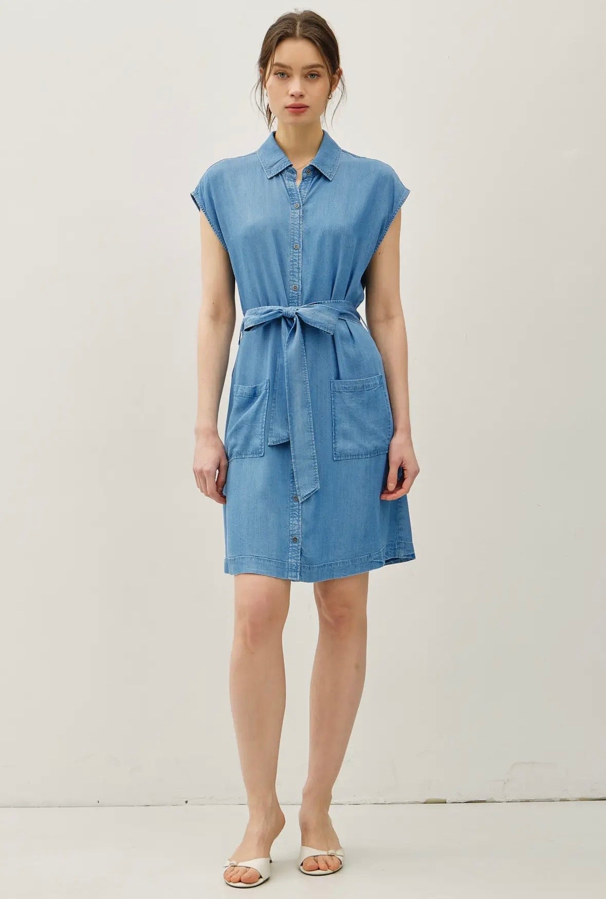 Light Blue Dress, Tencel