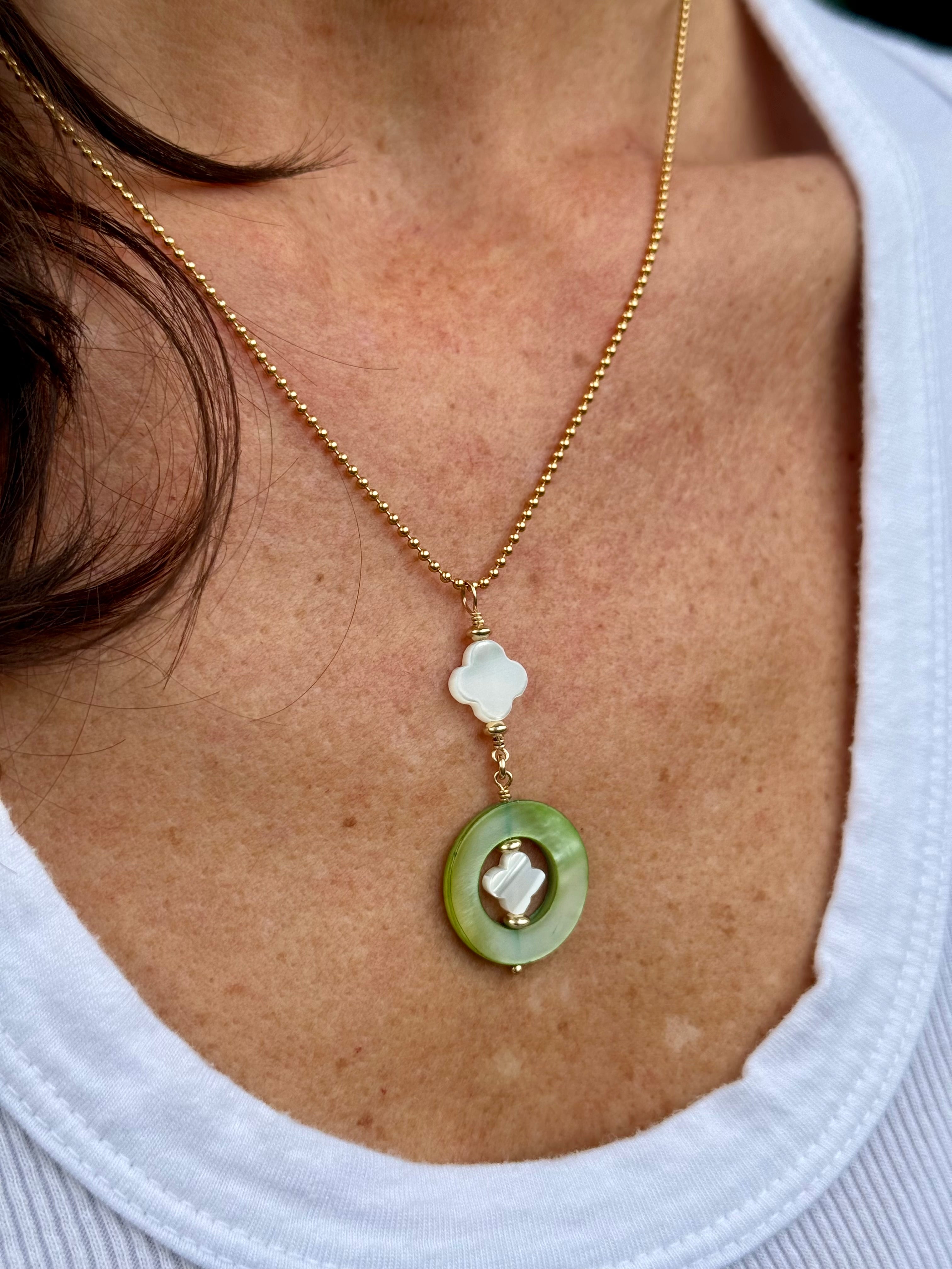 Verdant Clover Necklace