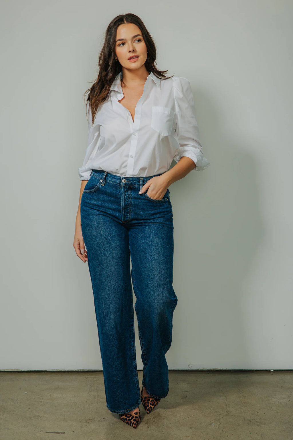 Daisy, White Shirt
