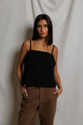 Kamora, Cotton Poplin Loose Tank Top