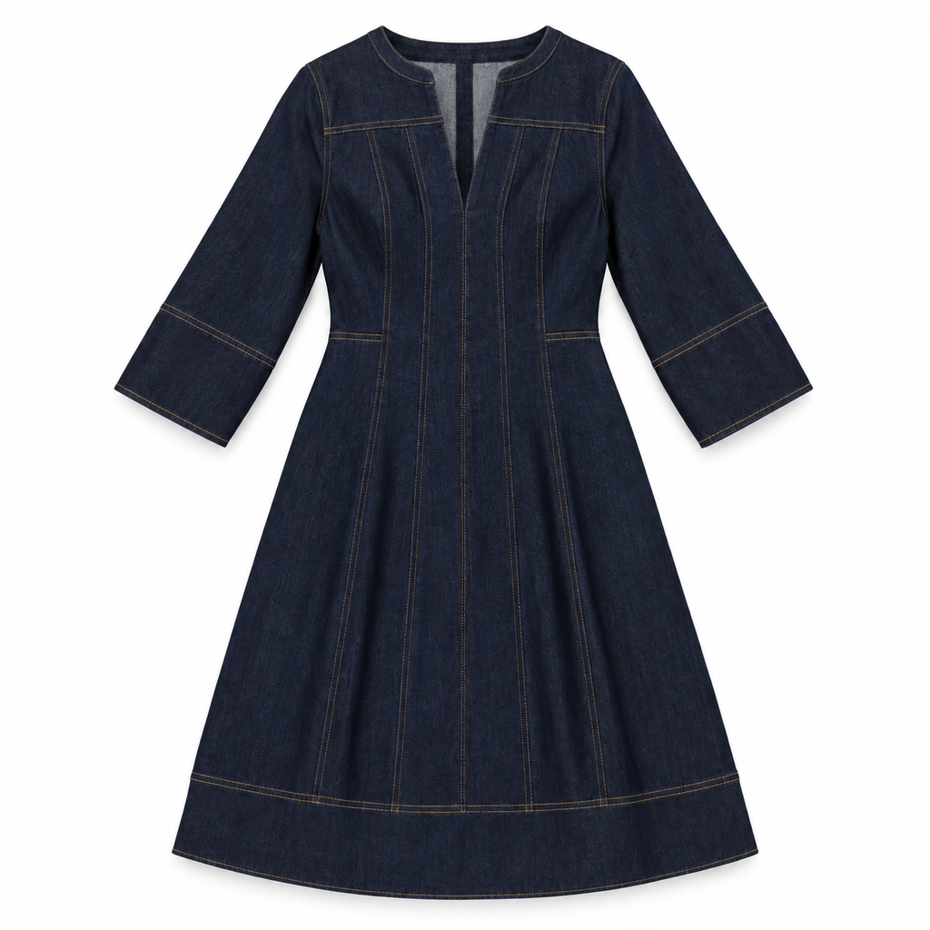 May Denim Dress by THML